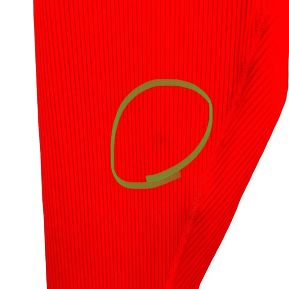 Year of Ours x Bandier Ribbed Veronica‎ Leggings Red Size Large - Picture 4 of 10